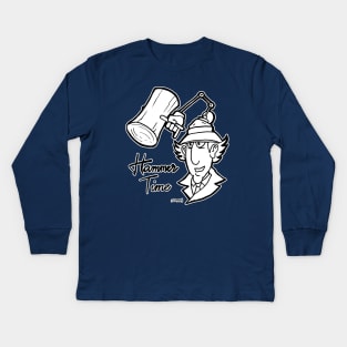 Hammer Inspector Time Gadget Kids Long Sleeve T-Shirt